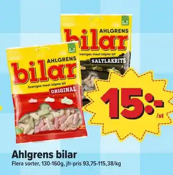 Östenssons Ahlgrens bilar erbjuda