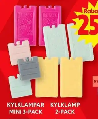 ICA Maxi KYLKLAMPAR MINI 3-PACK erbjuda