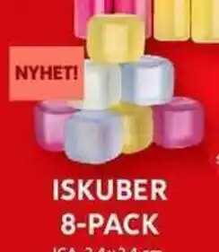 ICA Maxi ISKUBER 8-PACK erbjuda