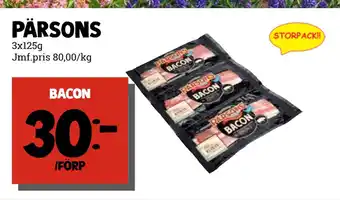 MatArket Bacon erbjuda