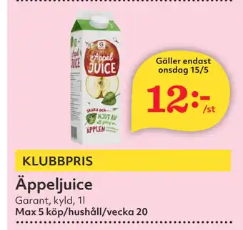 Hemköp Äppeljuice erbjuda