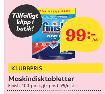 Hemköp Maskindisktabletter erbjuda