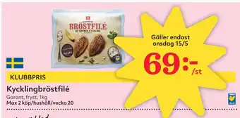 Hemköp Kycklingbröstfilé erbjuda