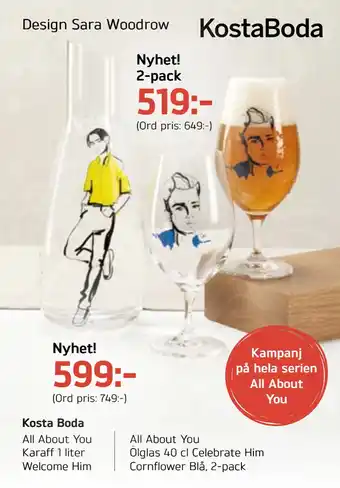 Önska Kosta Boda erbjuda