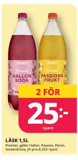 Tempo LÄSK 1,5L erbjuda