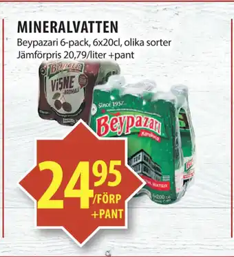 Matvärlden Tensta MINERALVATTEN erbjuda