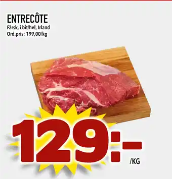 Din Mat ENTRECÔTE erbjuda