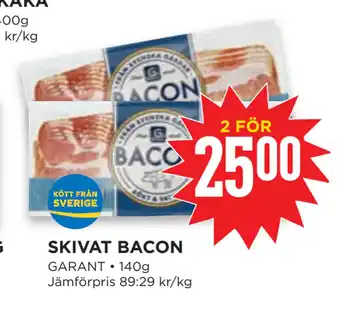 Willys Hemma SKIVAT BACON erbjuda