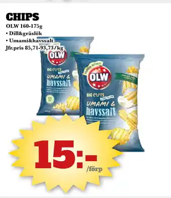 Bonum Matmarknad CHIPS erbjuda