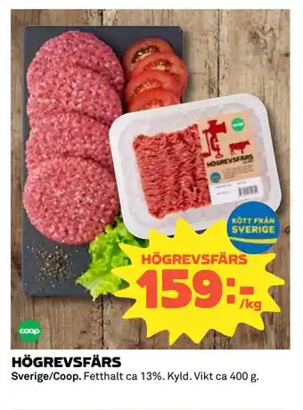 Coop Daglivs HÖGREVSFÄRS erbjuda