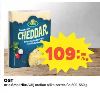 Coop Daglivs OST erbjuda