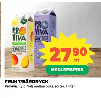 Coop Daglivs FRUKT/BÄRDRYCK erbjuda