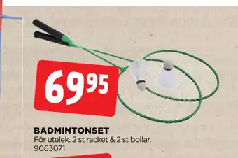 Jem&Fix BADMINTONSET erbjuda
