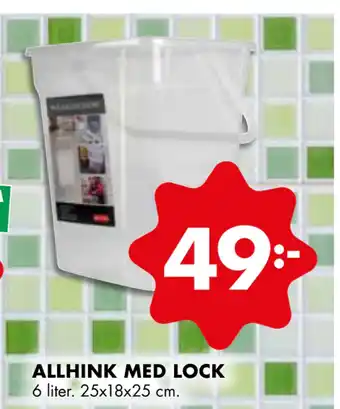 ÖoB ALLHINK MED LOCK erbjuda