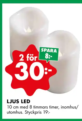 ÖoB LJUS LED erbjuda