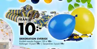 ÖoB DEKORATION SVERIGE erbjuda