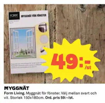 Coop Form living insektsnät erbjuda