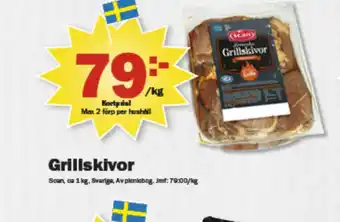 Pekås Scan grillskiva erbjuda