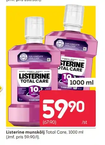 Rusta Listerine munskölj erbjuda