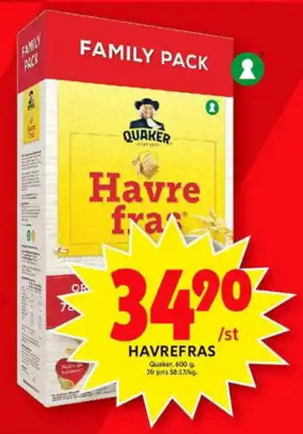 ICA Maxi Havrefras erbjuda