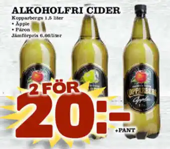 Bonum Matmarknad Alkoholfri Cider erbjuda