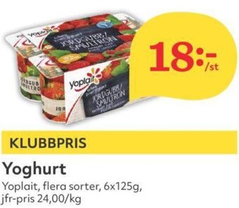 Hemköp Yoghurt erbjuda