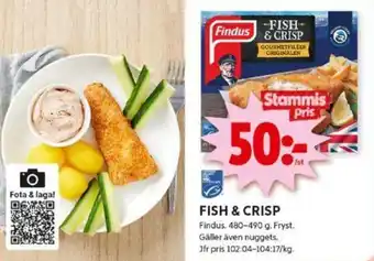 ICA Kvantum FISH & CRISP erbjuda