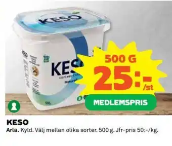 Coop KESO erbjuda