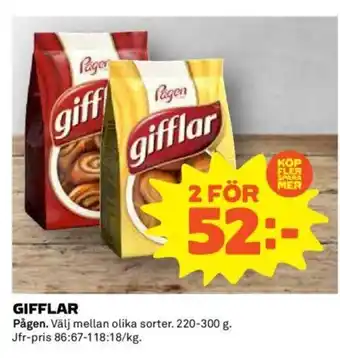 Coop GIFFLAR erbjuda