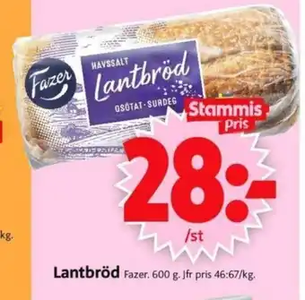 ICA Supermarket Lantbröd erbjuda