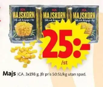 ICA Supermarket Majs erbjuda