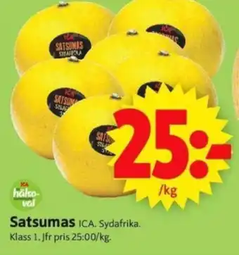 ICA Supermarket Satsumas erbjuda