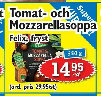 Tomat- och Mozzarellasoppa
