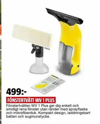 Fönstertvätt wv 1 plus