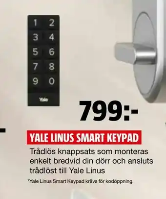 Yale linus smart keypad