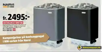 Bauhaus Bastuaggregat narvi nm erbjuda