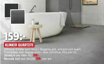 Bauhaus Klinker quartzite erbjuda