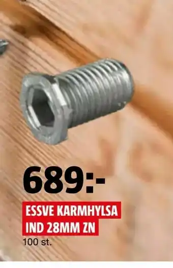 Essve karmhylsa ind 28mm zn