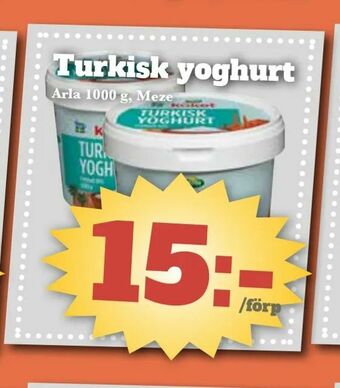 Bonum Matmarknad Turkisk yoghurt erbjuda