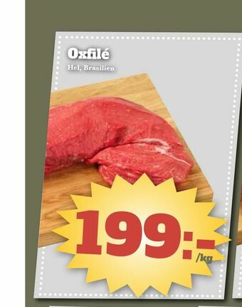 Bonum Matmarknad Oxfilé erbjuda