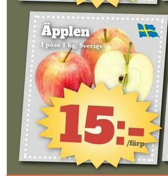 Bonum Matmarknad Äpplen erbjuda