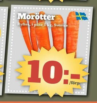 Bonum Matmarknad Morötter erbjuda