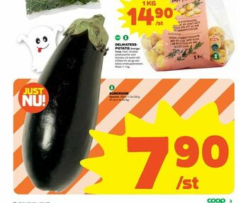 Coop Aubergine erbjuda