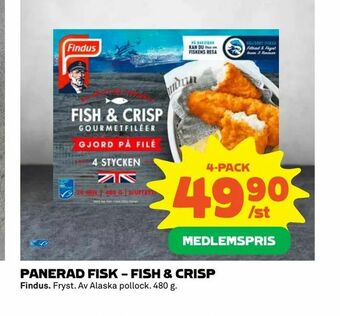Panerad fisk - fish & crisp