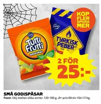 Coop Extra Små godispåsar erbjuda