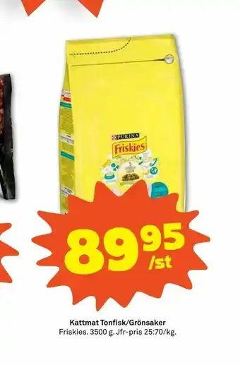 Coop Forum Kattmat Tonfisk/Grönsaker erbjuda