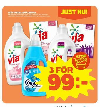 Coop Forum Tvättmedel/sköljmedel erbjuda