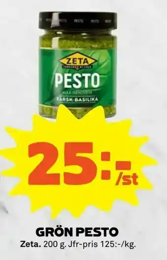 Coop Forum Grön pesto erbjuda