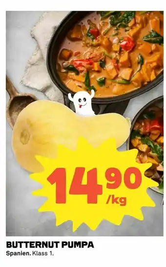 Coop Nära Butternut pumpa erbjuda