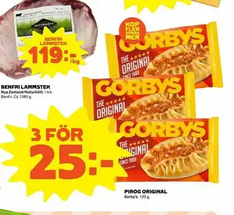 Coop Extra Pirog original erbjuda